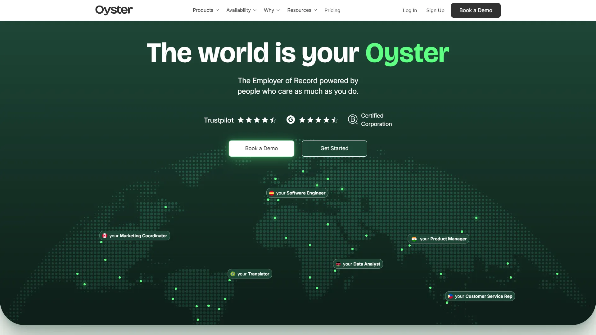 Oyster HR Screenshot